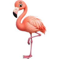 Blush the flamingo