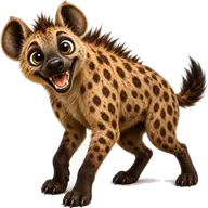 Cackle the hyena