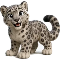 Crag the snow leopard