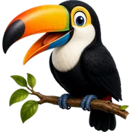 Mango the toucan