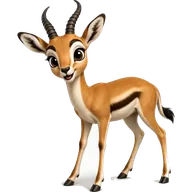 Prance the gazelle