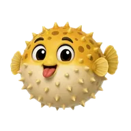 Puff the pufferfish
