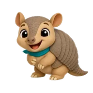 Rollo the armadillo