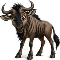 Rumble the wildebeest