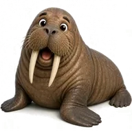 Tusker the walrus