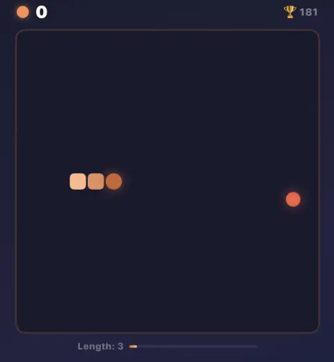 Nibble Run mini-game