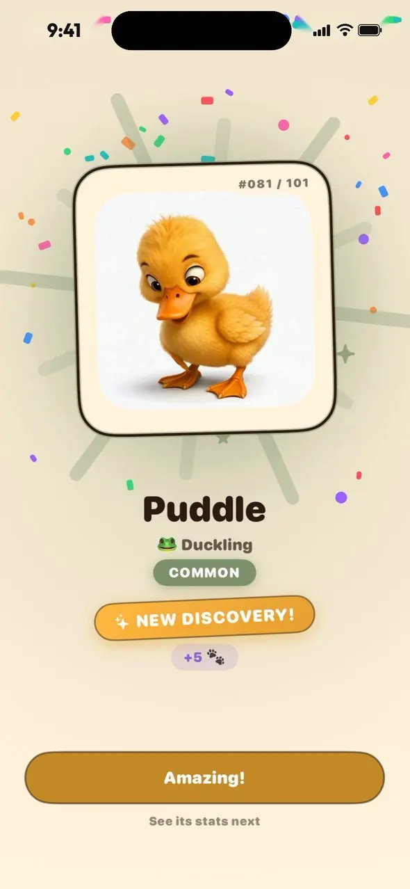 A new pet hatching