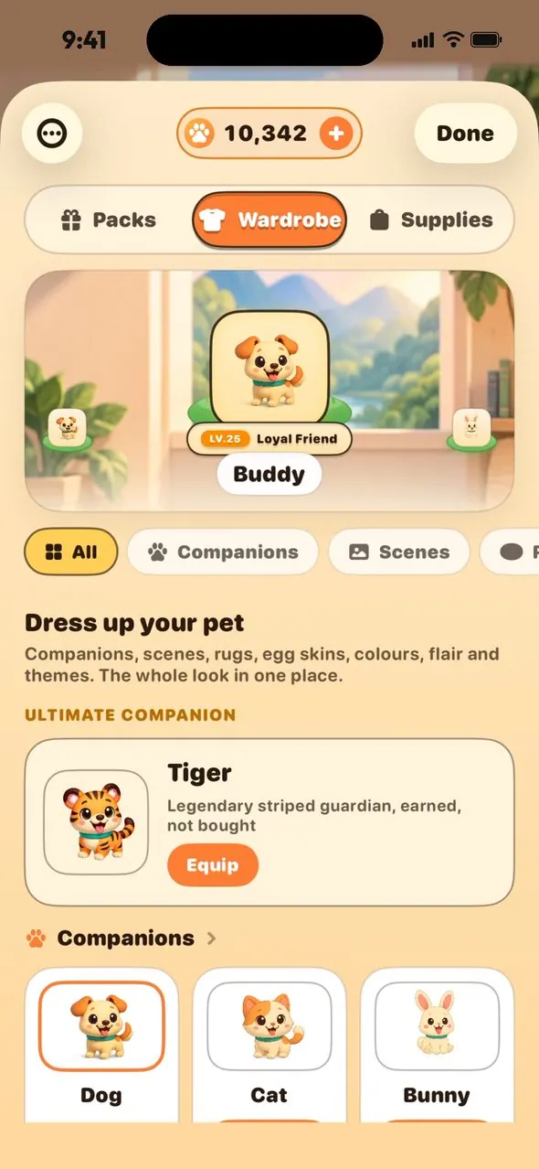 The Paw Shop wardrobe